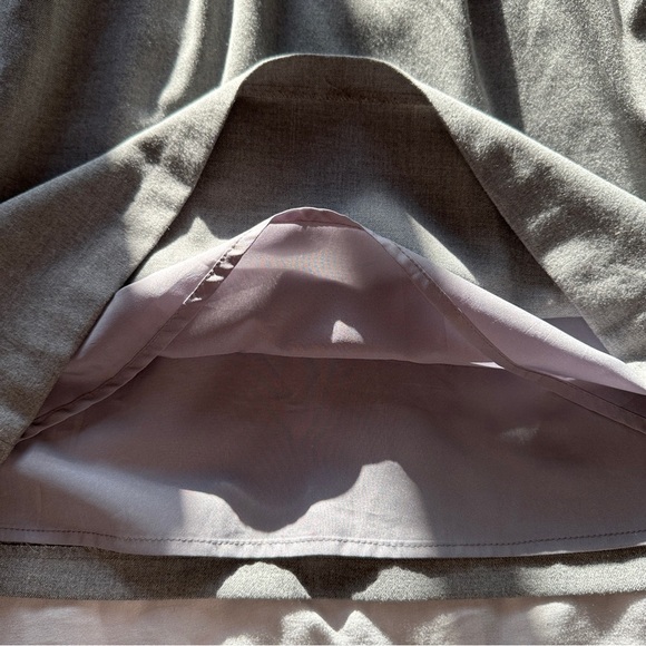 BANANA REPUBLIC Grey Bow Back midi Dress size 6P - Picture 10 of 16